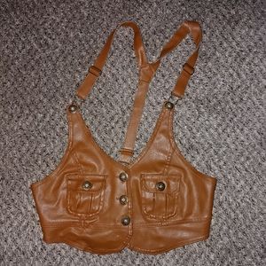 Tan vest